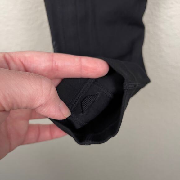 Athleta Barre Stirrup Tight Powervita Black‎ Size Small Petite Yoga Pilates NWT - Picture 9 of 16